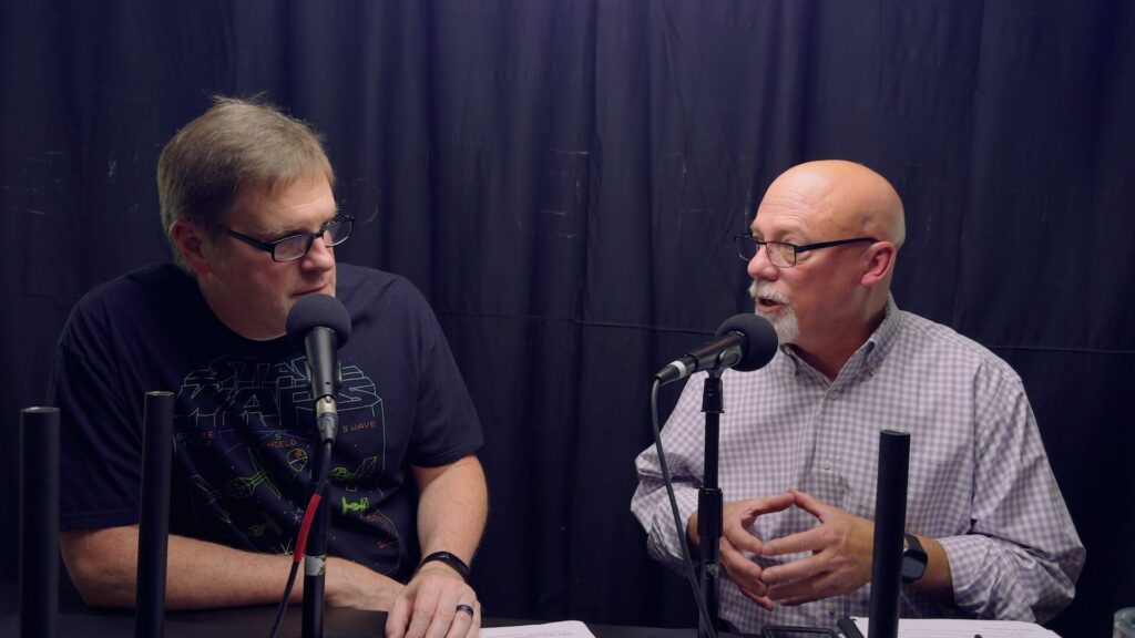 David Spencer and Brent Diggs discuss PTSD recovery on the Full Mental Bracket podcast video